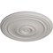 Ekena Millwork Reece Ceiling Medallion (Fits Canopies up to 6 3/4"), Hand-Painted Ultra Pure White, 21"OD x 1 1/4"P CM21REUWF - alternate 4